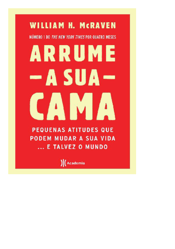 Arrume a Sua Cama
