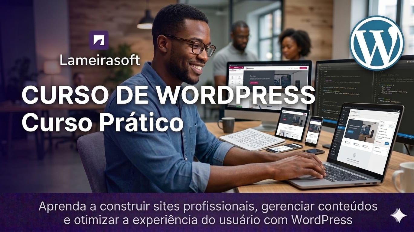 WordPress criação de web Site